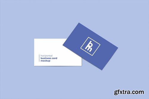 Horizontal Business Card Mockup