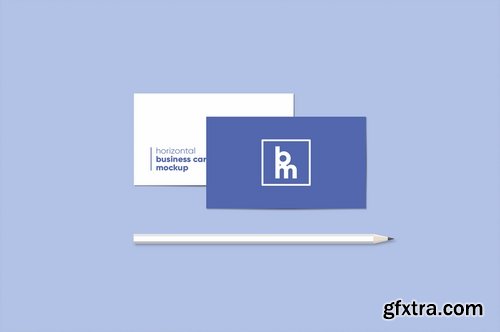 Horizontal Business Card Mockup