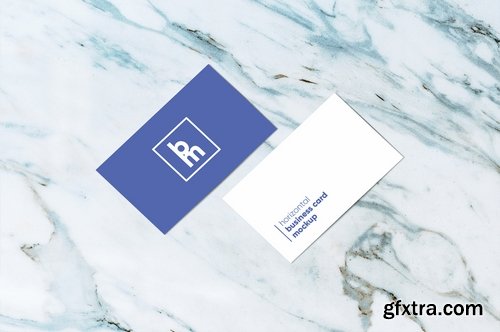 Horizontal Business Card Mockup