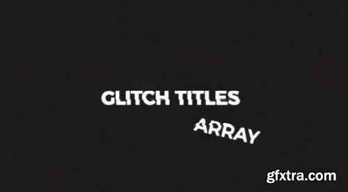 Glitch Titles - After Effects 83431