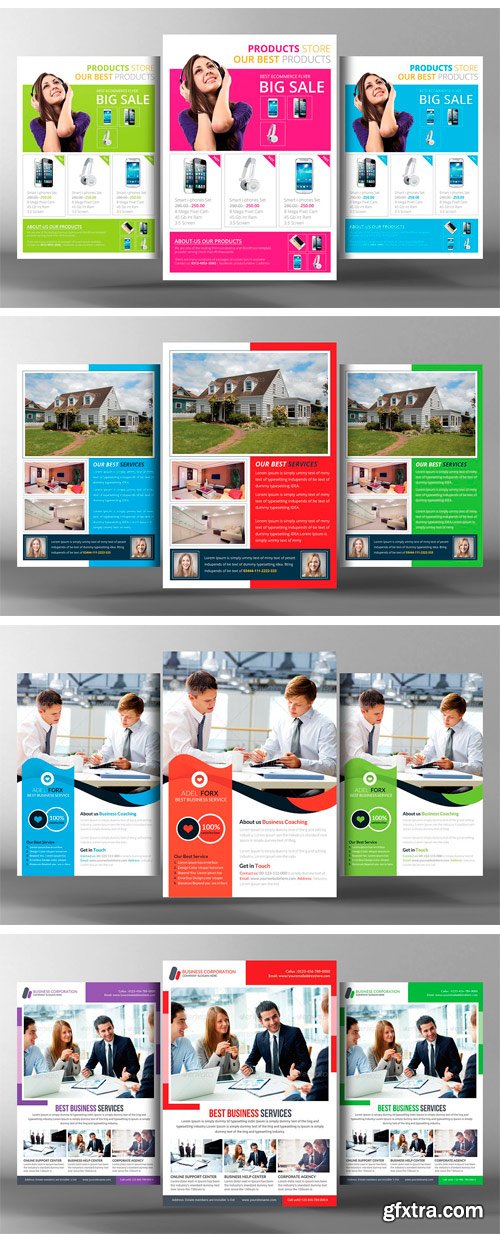 CM - 6 Business Flyer Bundle 2394825