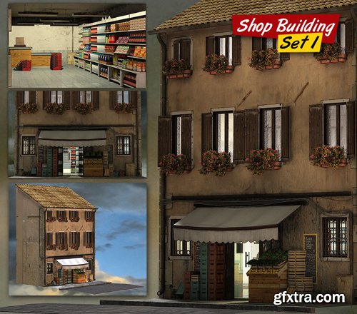 Shop Building Set 1