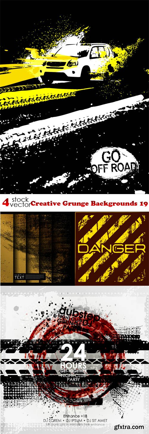 Vectors - Creative Grunge Backgrounds 19