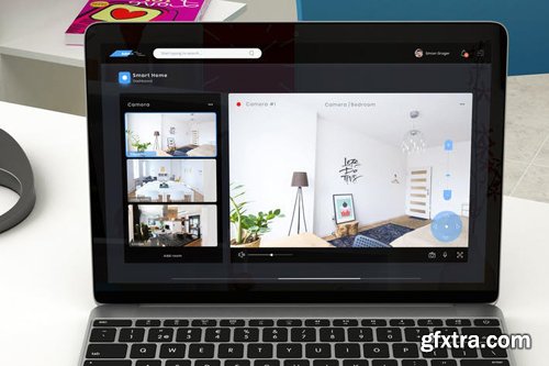 Smart Home Admin Camera Ui kit - B