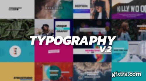 Typography V2 - After Effects 83525