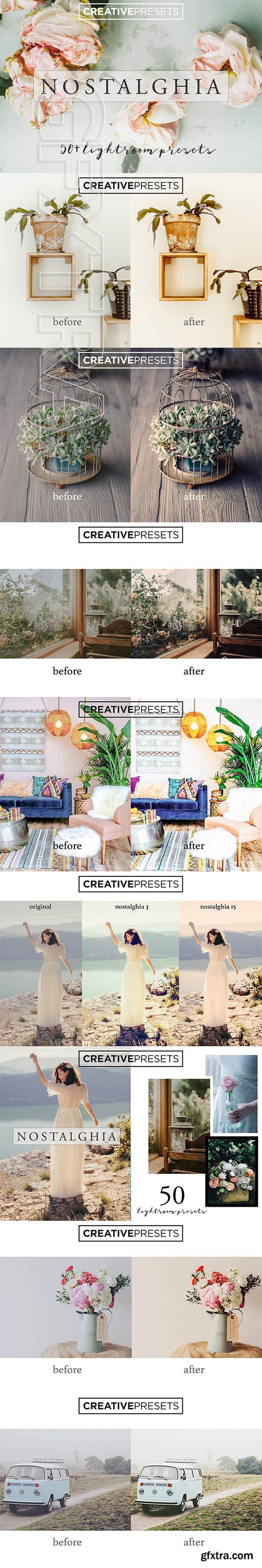 GraphicRiver - 50+ Vintage Lightroom Presets 2554644