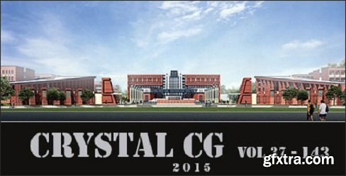 Exterior Building 3D Scene CRYSTAL CG 37-143