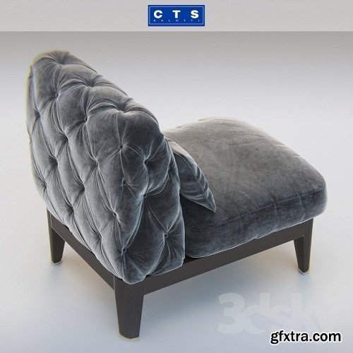 CTS Salotti armchair ELLIOT Poltroncina