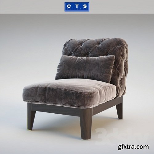 CTS Salotti armchair ELLIOT Poltroncina