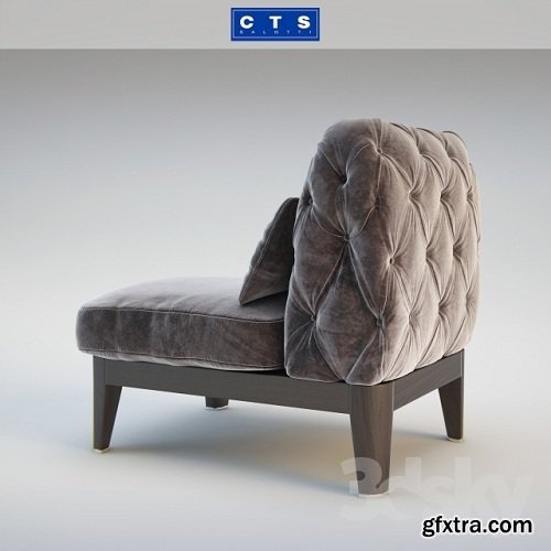 CTS Salotti armchair ELLIOT Poltroncina