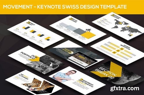 Movement - Swiss Keynote Template