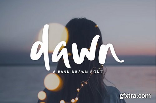 CM - Dawn  Hand Drawn Font 2490295