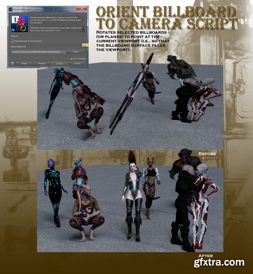 Daz3D - Now-Crowd Billboards - Alien Civilizations