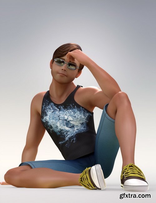 Daz3D - Stylized Megan and Matt Mega Bundle for Genesis 3 Female(s) and Male(s)