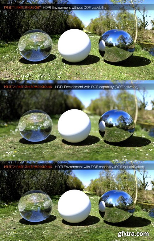 Daz3D - UltraHD IRAY HDRI With DOF - Outdoor Pack 1