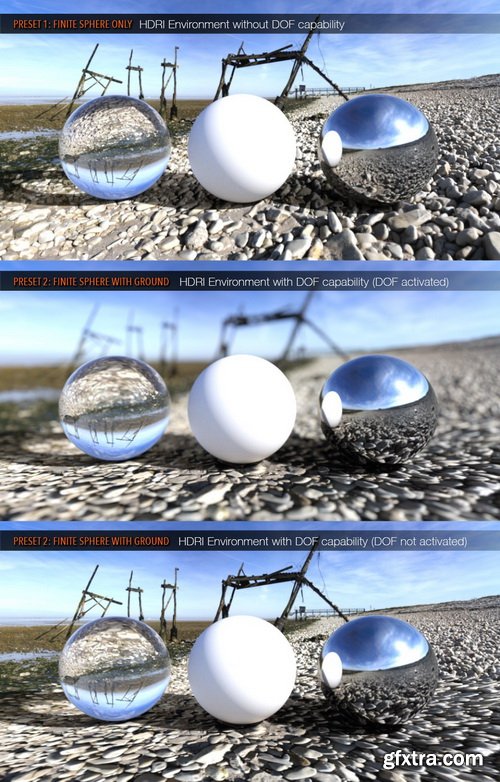 Daz3D - UltraHD IRAY HDRI With DOF - Outdoor Pack 1