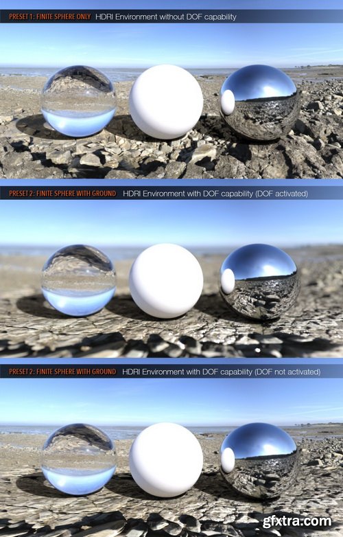 Daz3D - UltraHD IRAY HDRI With DOF - Outdoor Pack 1