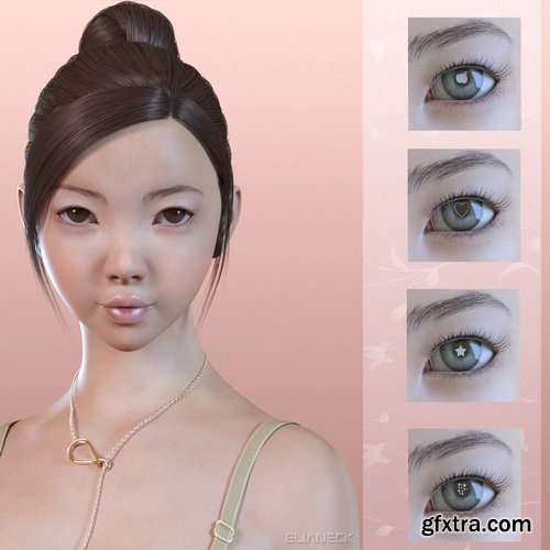 Daz3D - Mayuka for Genesis 3 Female