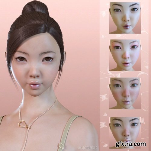 Daz3D - Mayuka for Genesis 3 Female