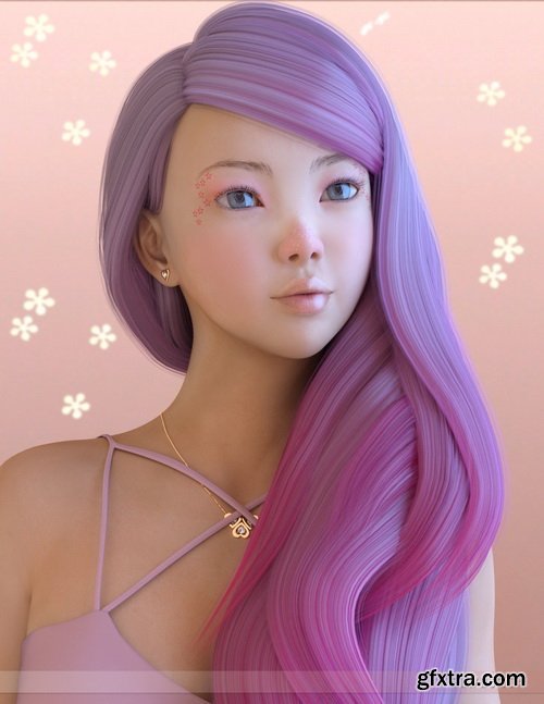 Daz3D - Mayuka for Genesis 3 Female