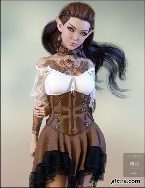 Daz3D - Vernea for Aiko 8