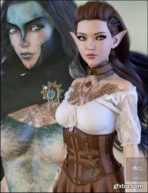 Daz3D - Vernea for Aiko 8