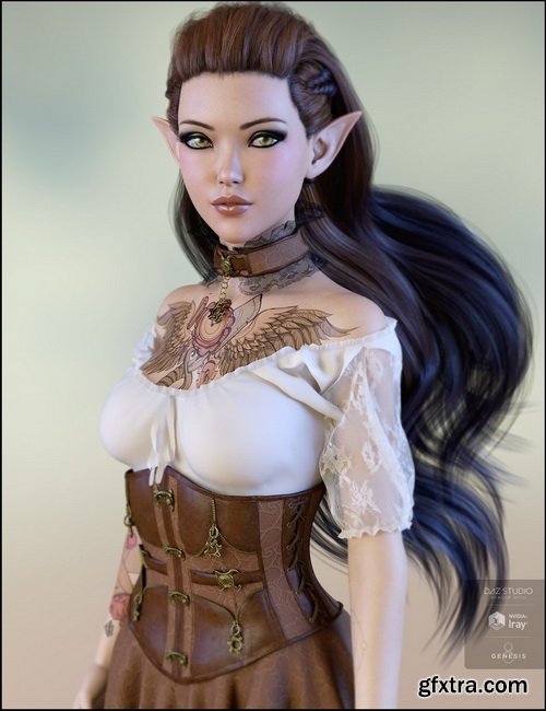 Daz3D - Vernea for Aiko 8