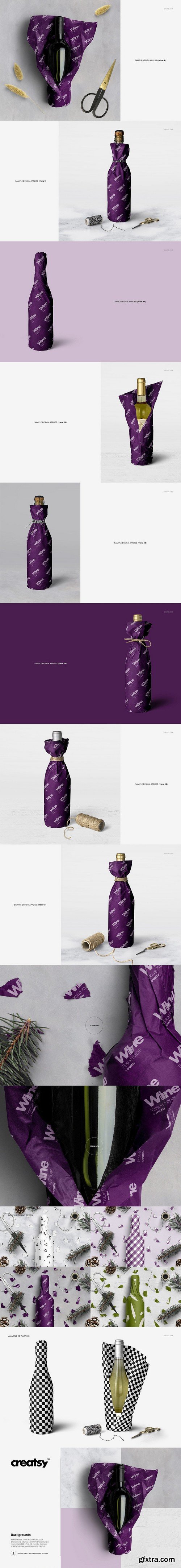 CM - Wrapping Tissue Paper Mockup Bundle 2143283