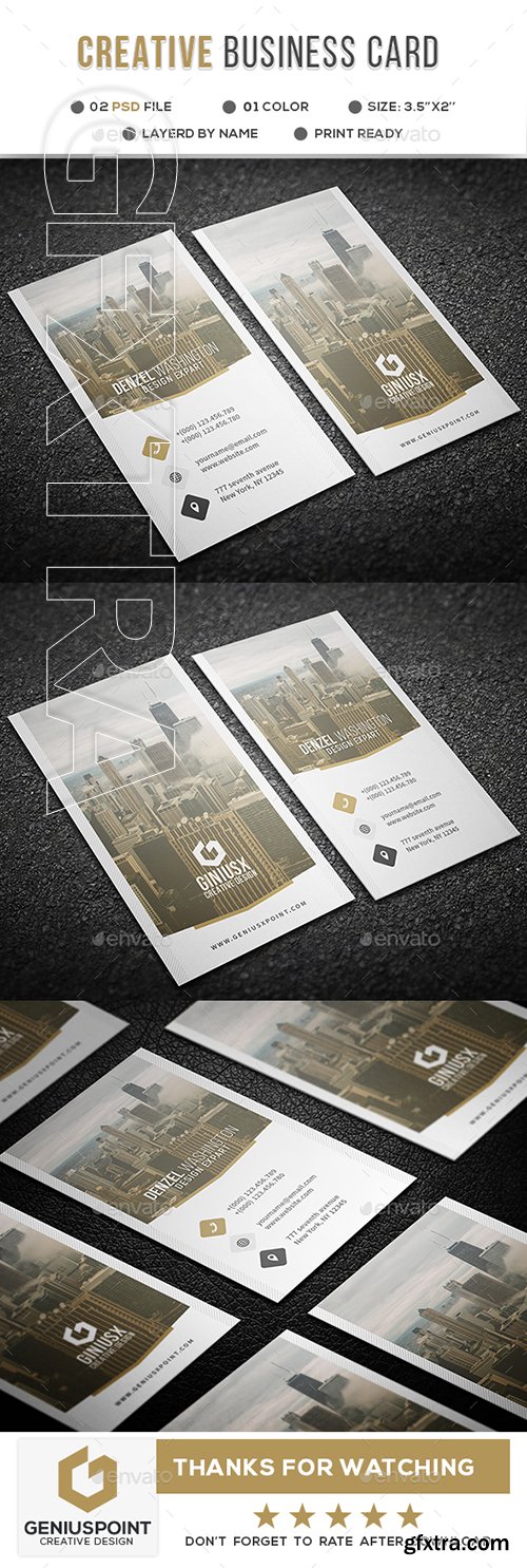 GraphicRiver - Creative Business Card 21889708