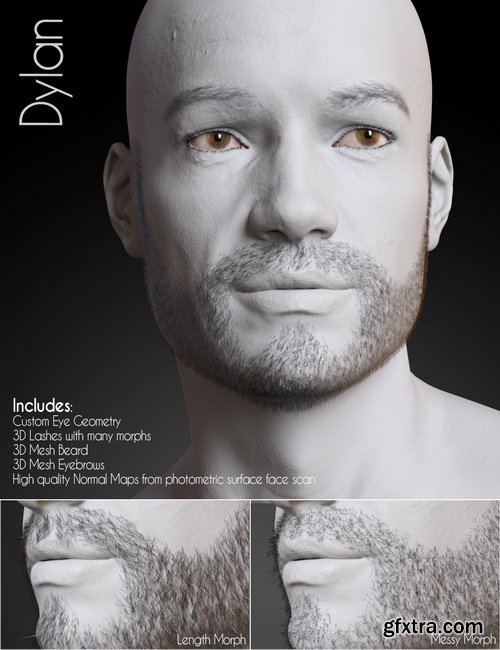 Daz3D - Dylan Bundle for Genesis 8