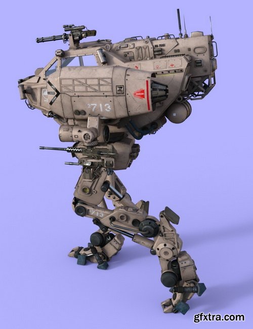 Daz3D - LG07 Combat Mech