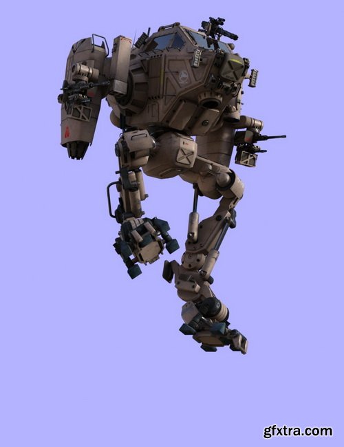 Daz3D - LG07 Combat Mech