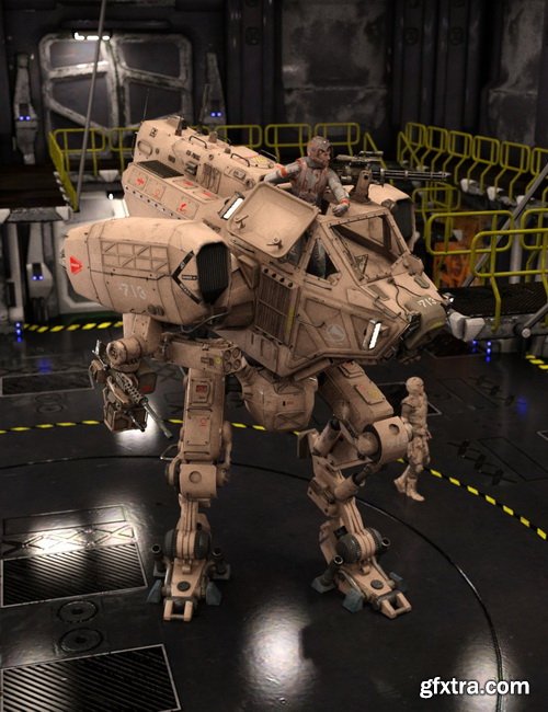 Daz3D - LG07 Combat Mech