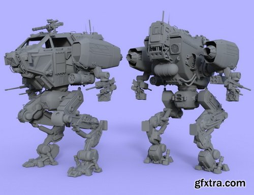 Daz3D - LG07 Combat Mech