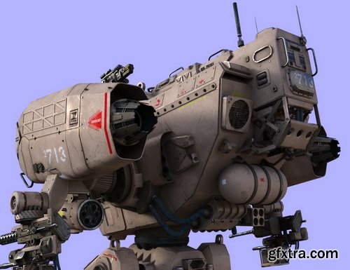 Daz3D - LG07 Combat Mech