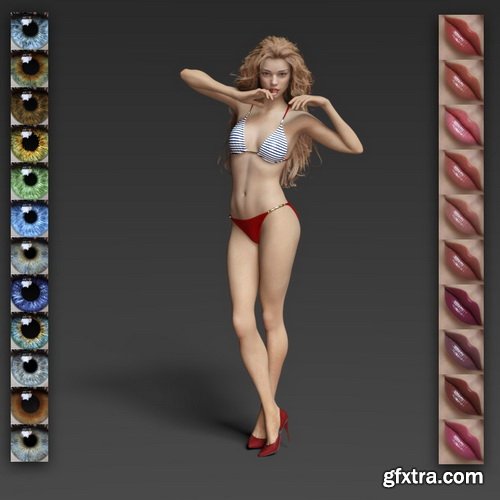 Daz3D - Emery for Genesis 8 Female