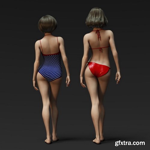 Daz3D - Michiko HD for Genesis 8 Female