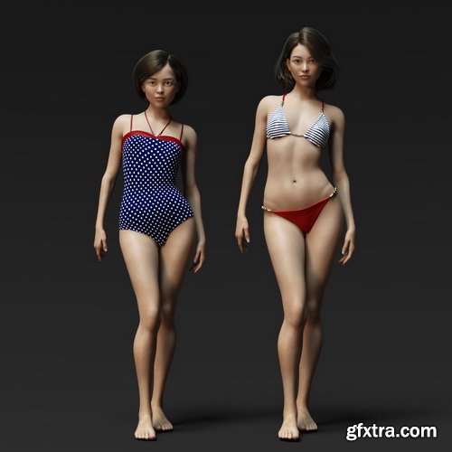 Daz3D - Michiko HD for Genesis 8 Female