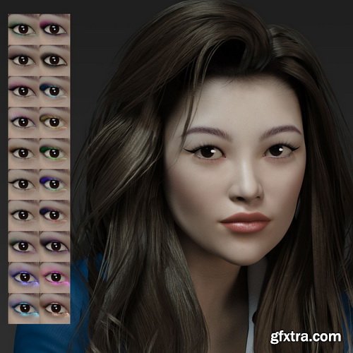 Daz3D - Michiko HD for Genesis 8 Female