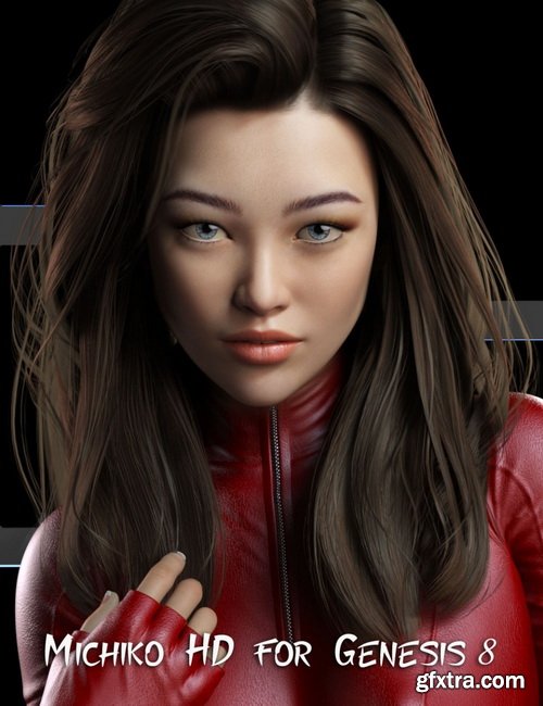 Daz3D - Michiko HD for Genesis 8 Female