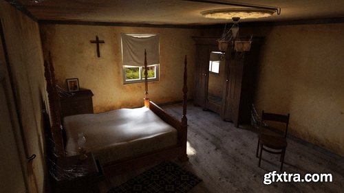 Daz3D - Abandoned Room