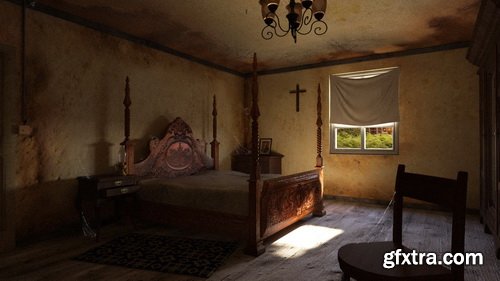 Daz3D - Abandoned Room