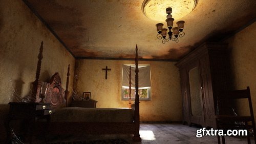 Daz3D - Abandoned Room