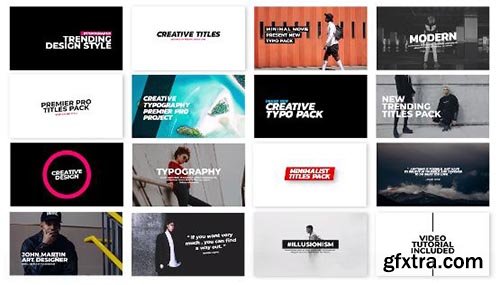 Super Modern Titles - Premiere Pro Templates 82585