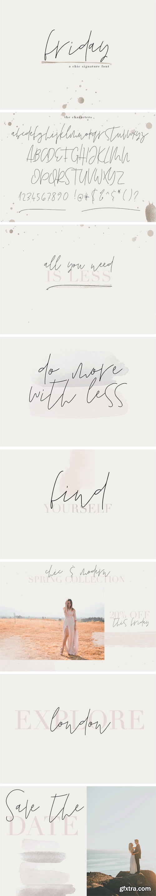 CM - Friday - Chic Signature Font 2392626