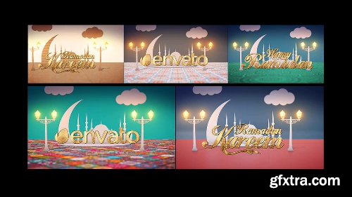 Videohive Ramadan Openers Pack 21866017 (4in1)