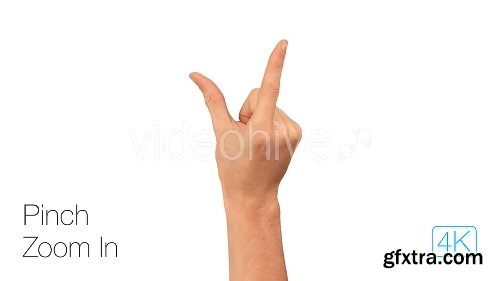 Videohive Touch Gestures 4K 4099547