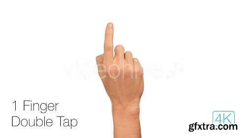 Videohive Touch Gestures 4K 4099547