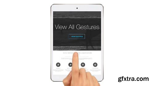 Videohive Touch Gestures 4K 4099547