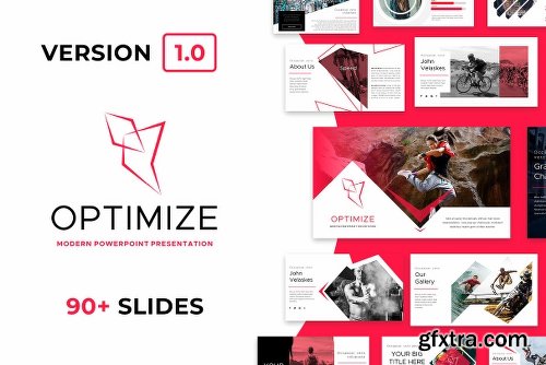 CreativeMarket Optimize Modern Powerpoint Bundle 2522469